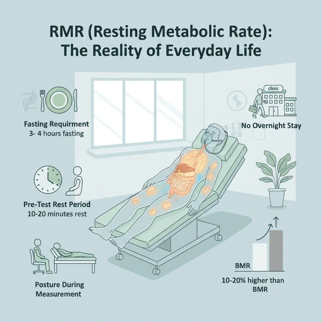 RMR (Resting Metabolic Rate): واقعیت زندگی روزمره