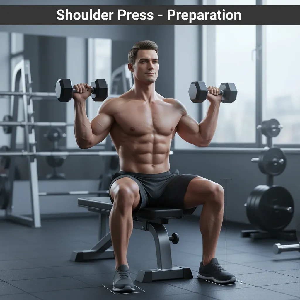 آماده سازی برای پرس سرشانه 