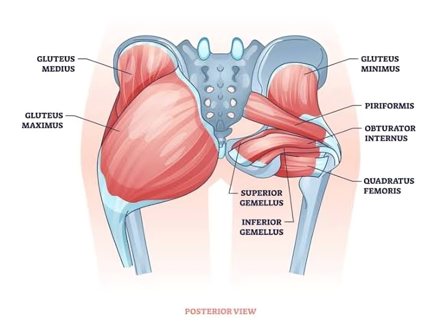 گروه عضلات سرینی (Gluteal Muscles)