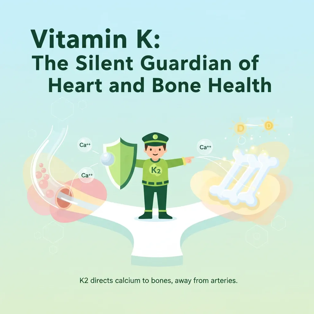 ویتامین K: قهرمان خاموش برای سلامت قلب و استخوان