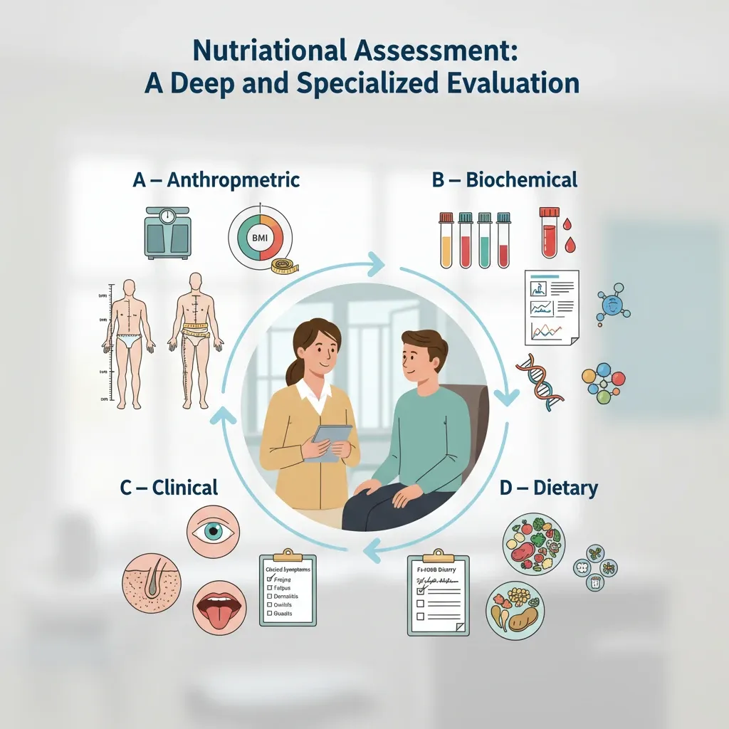 ارزیابی تغذیه‌ای (Nutritional Assessment): نگاه عمیق و تخصصی