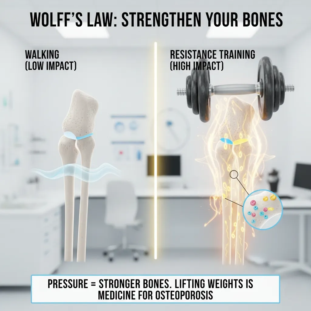 قانون ولف (Wolff’s Law) و تراکم استخوان