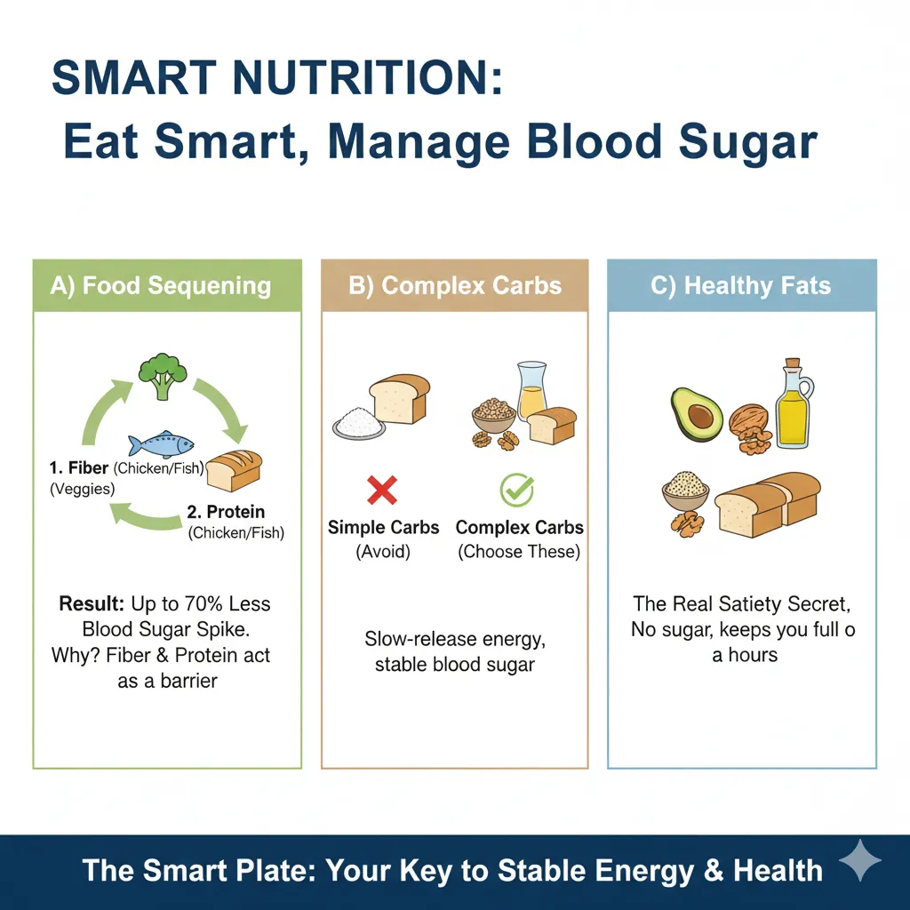 تغذیه هوشمند: بخورید اما قند را مدیریت کنید