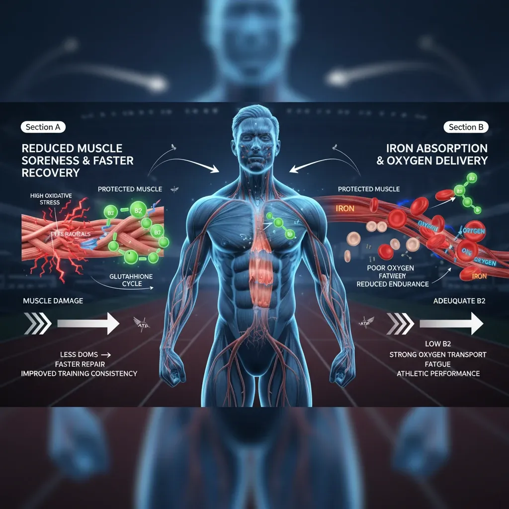چرا بدنسازان و ورزشکاران به B2 نیاز دارند؟