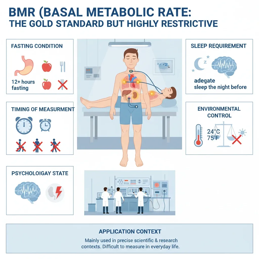 تفاوت BMR، RMR و REE چیست؟ (کالبدشکافی علمی متابولیسم)