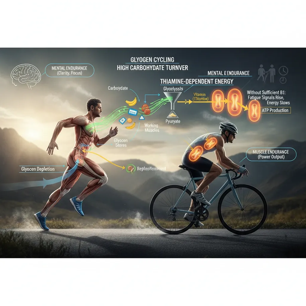 نیاز ورزشکاران استقامتی به ویتامین B1