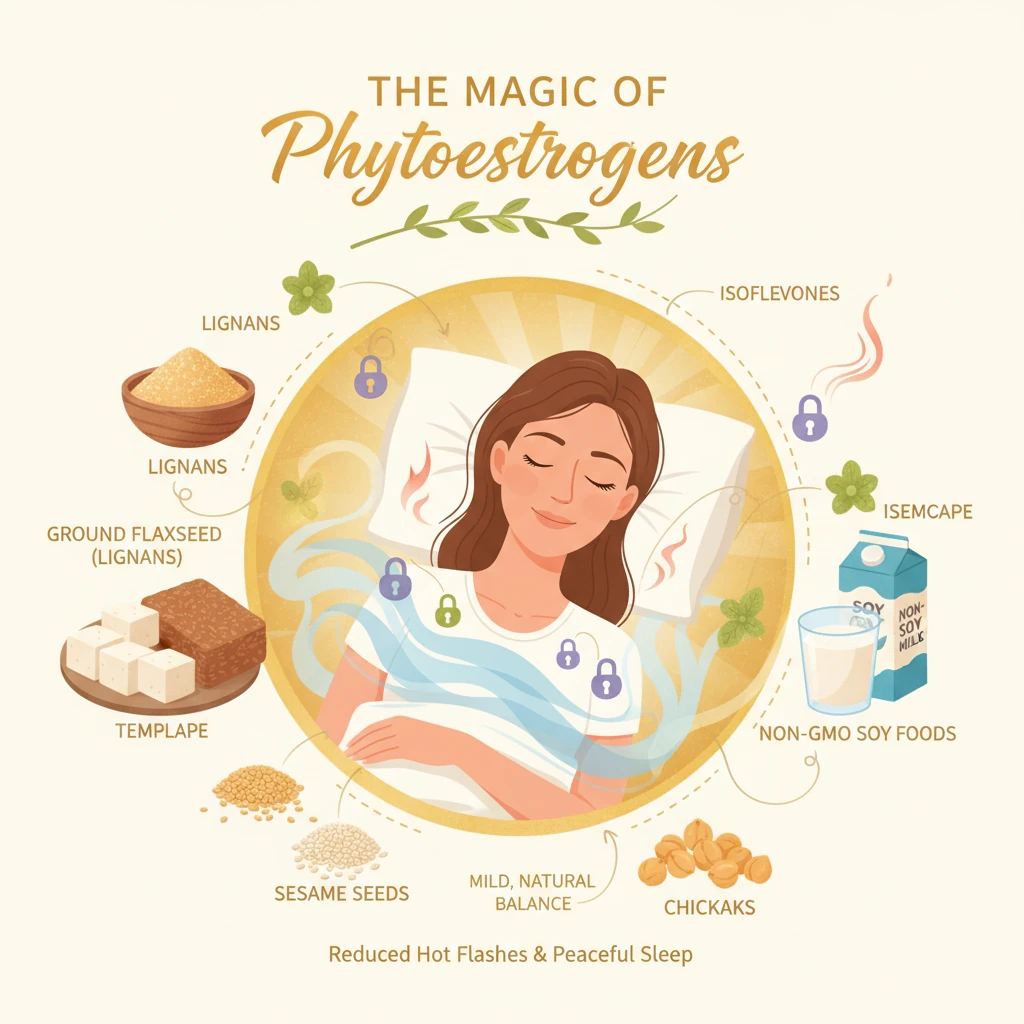 جادوی فیتواستروژن‌ها  در دوران یائسگی (Phytoestrogens)