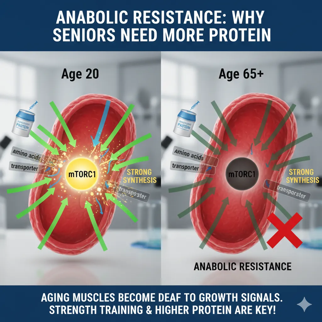 درک عمیق پدیده مقاومت آنابولیک (Anabolic Resistance)