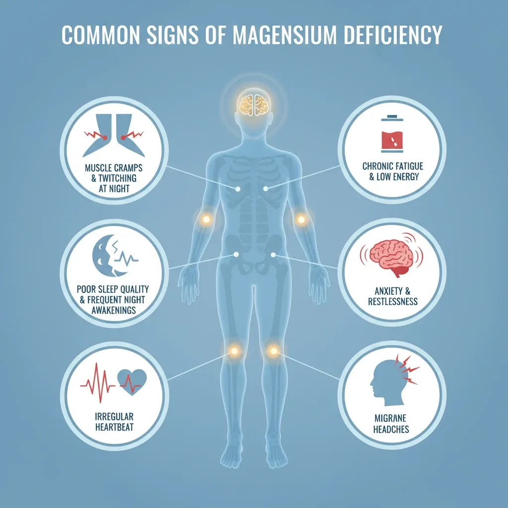 علائم رایج کمبود منیزیم