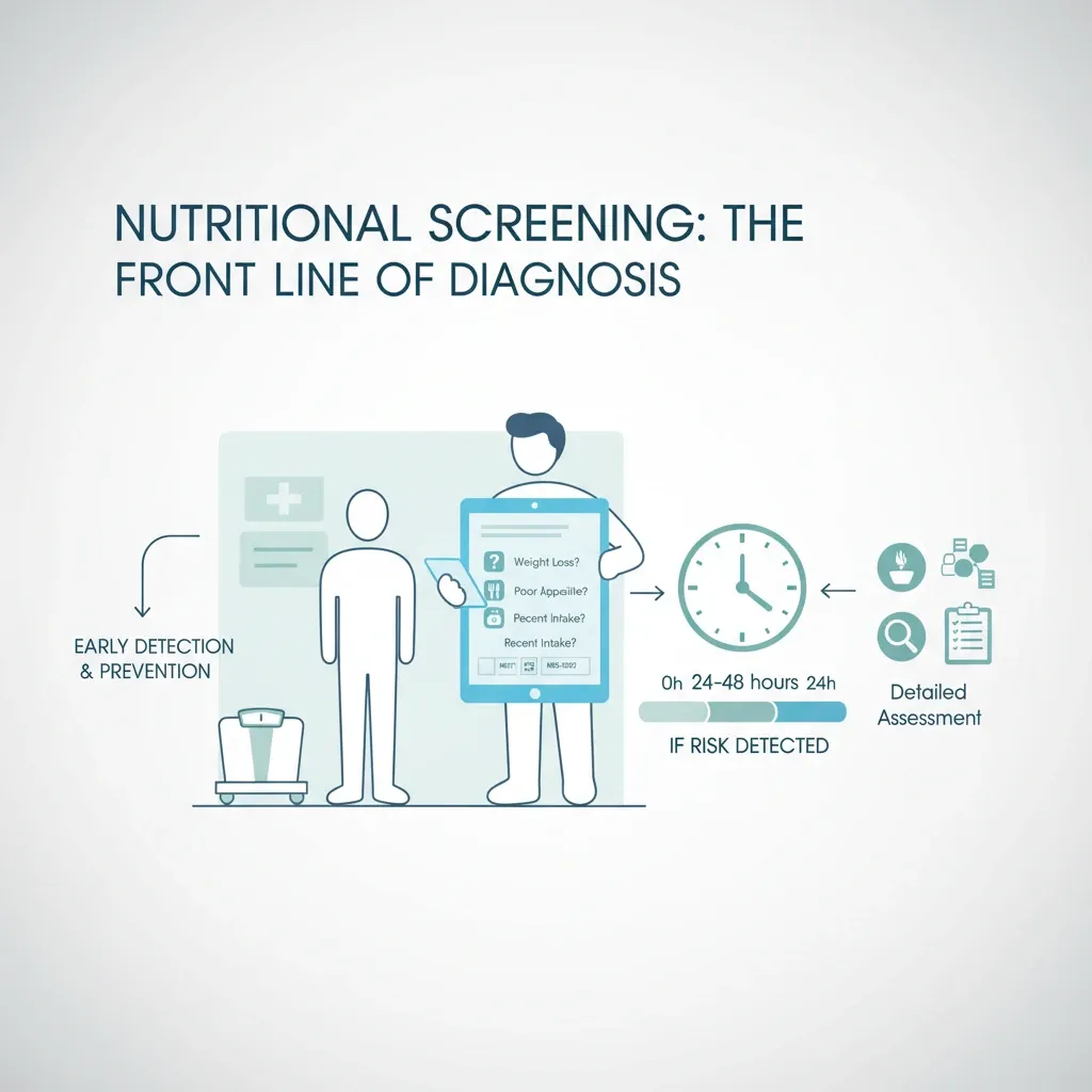 غربالگری تغذیه‌ای (Nutritional Screening): خط مقدم تشخیص