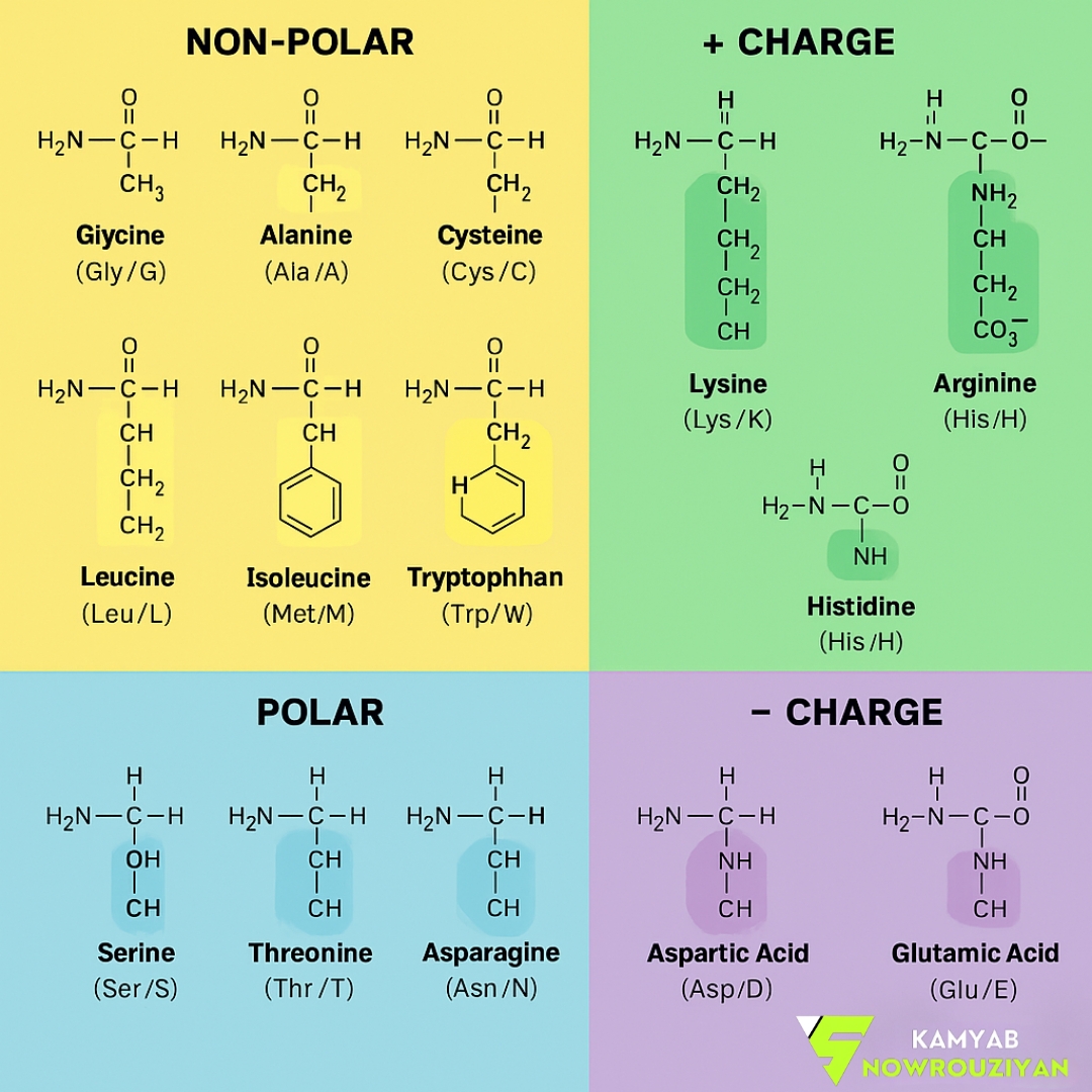 اسیدهای آمینه در رادیو تغذیه با کامیاب نوروزیان 