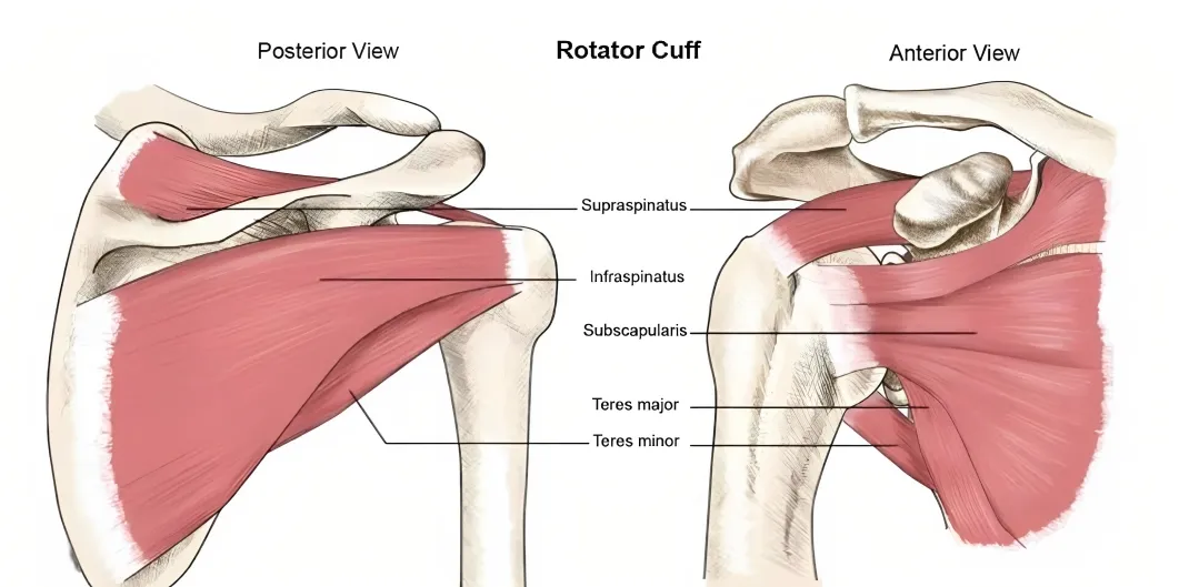 قهرمانان گمنام: عضلات گرداننده شانه (Rotator Cuff)