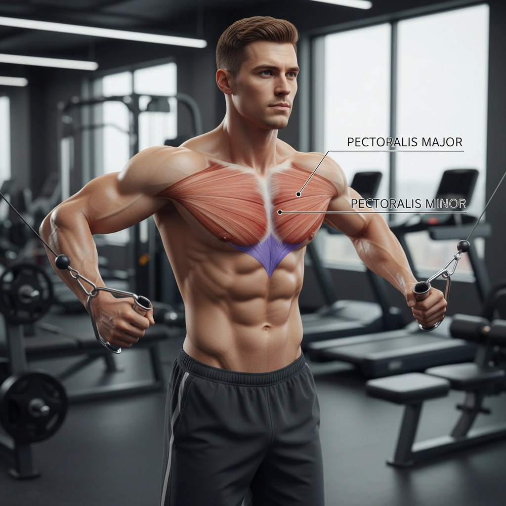 عضلات سینه (Pectoralis Major/Minor)