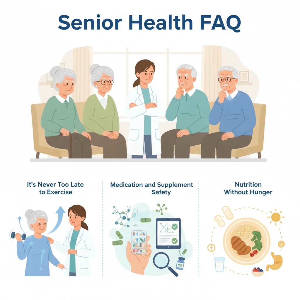سوالات متداول درباره سلامتی سالمندان