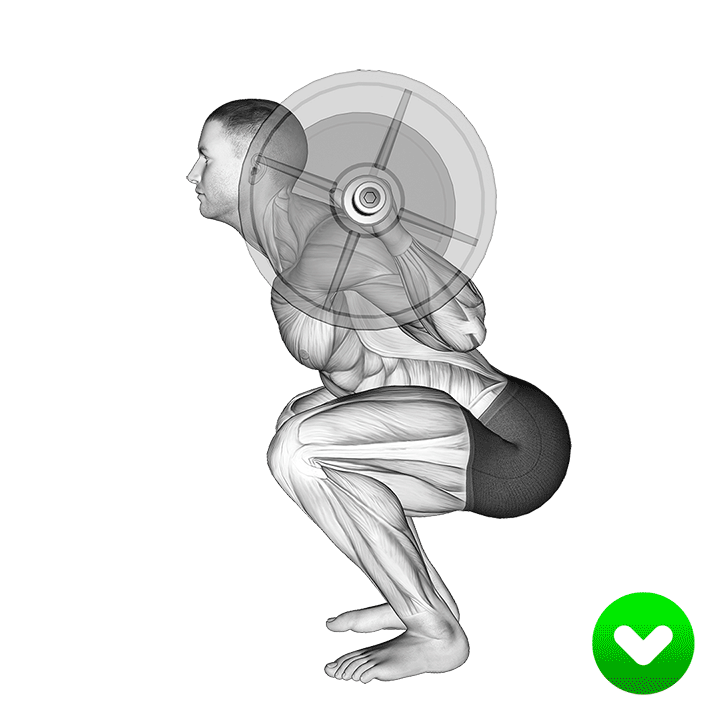 اشتباهات رایج در اجرای حرکت اسکوات 