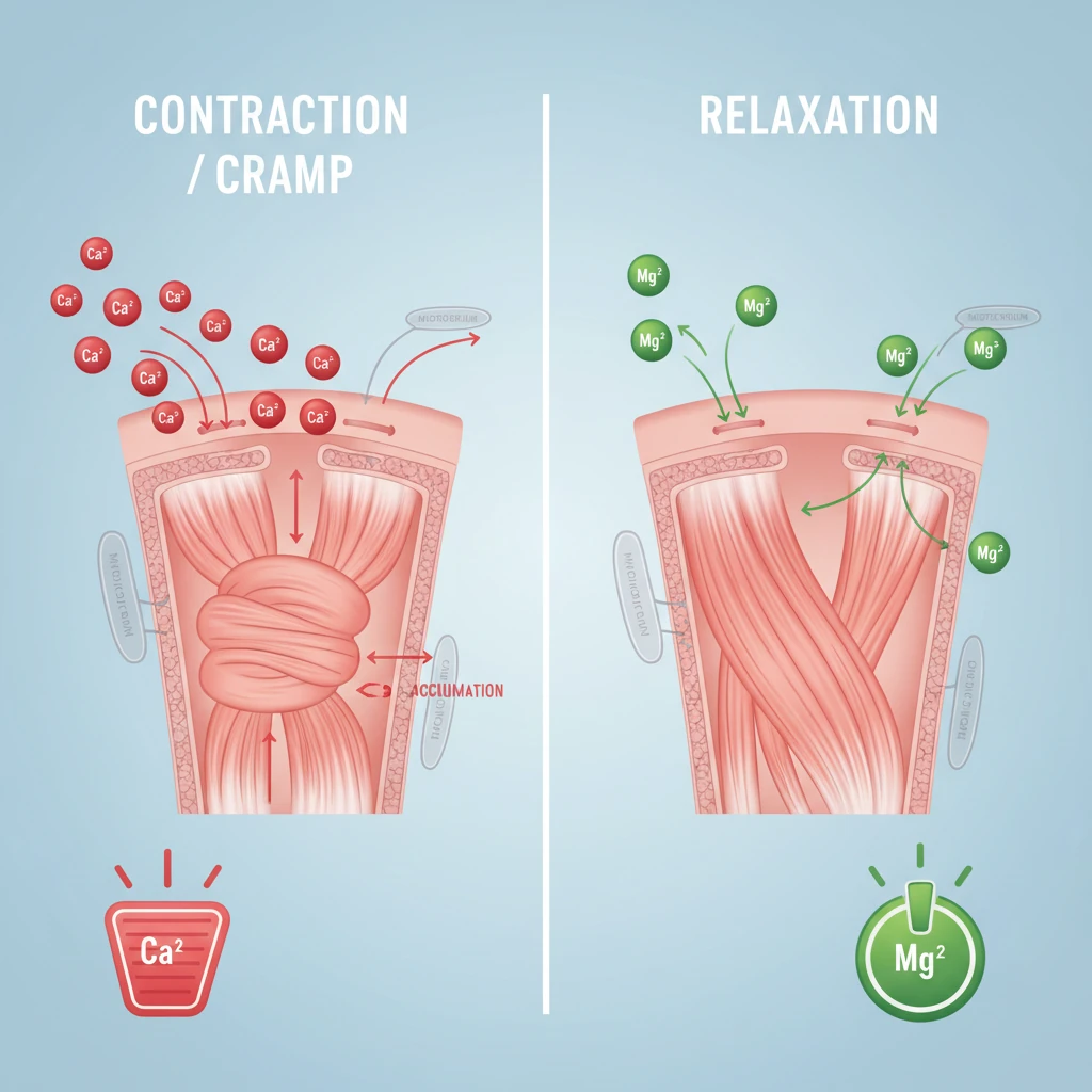 مکانیسم اثر: چرا منیزیم مانع گرفتگی عضله می‌شود؟