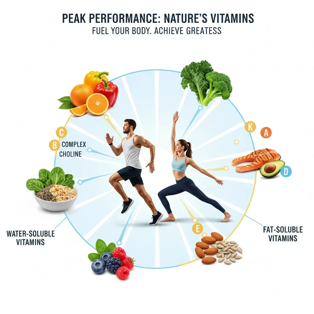 بهبود عملکرد ورزشی با مصرف ویتامین ها در رادیو تغذیه با کامیاب نوروزیان 