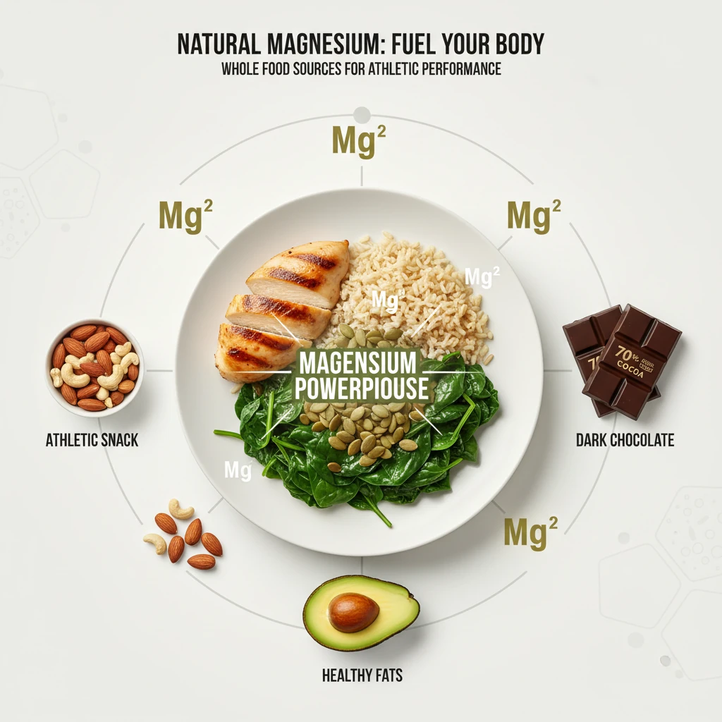  منابع غذایی (فراتر از مکمل) منیزیم