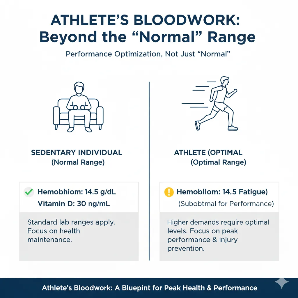 چرا ورزشکاران به چک‌لیست اختصاصی آزمایش خون نیاز دارند؟