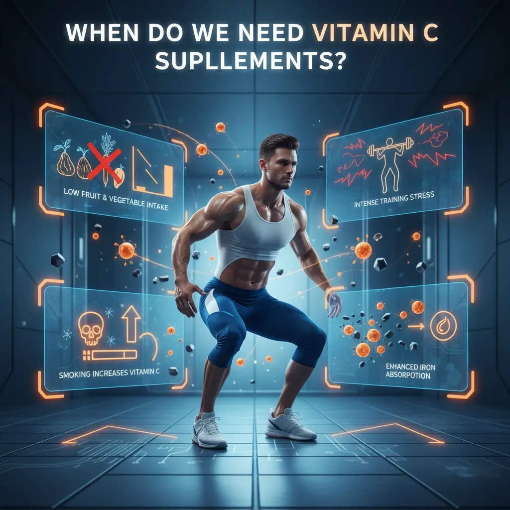 چه زمانی به مکمل ویتامین C نیاز داریم؟