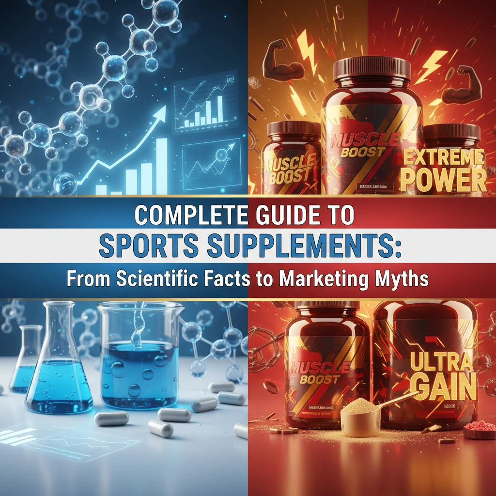 راهنمای کامل مکمل‌های ورزشی: از واقعیت علمی تا افسانه‌های بازاریابی