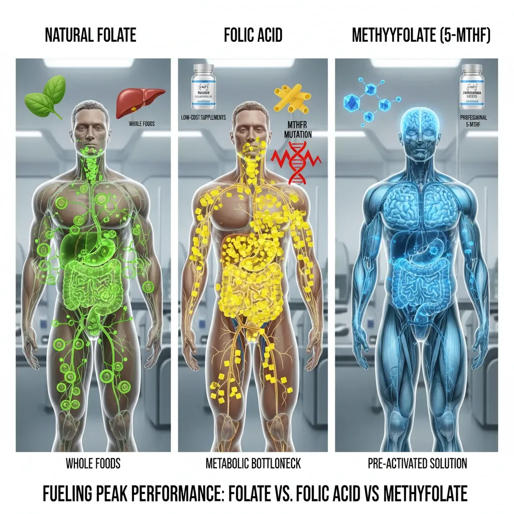 تفاوت مهم: فولات یا اسید فولیک؟