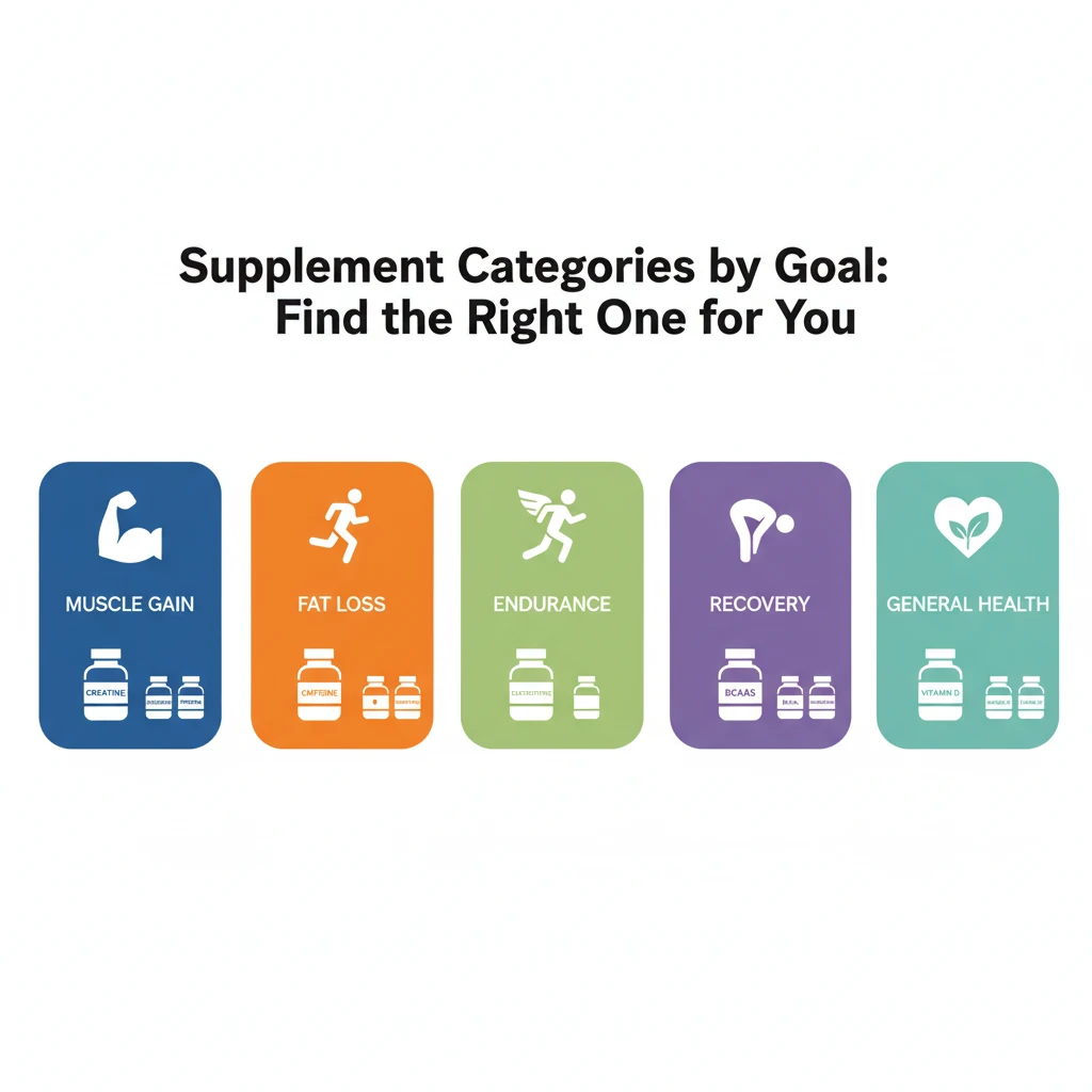 دسته‌بندی مکمل‌ها بر اساس هدف: مکمل مناسب خود را پیدا کنید