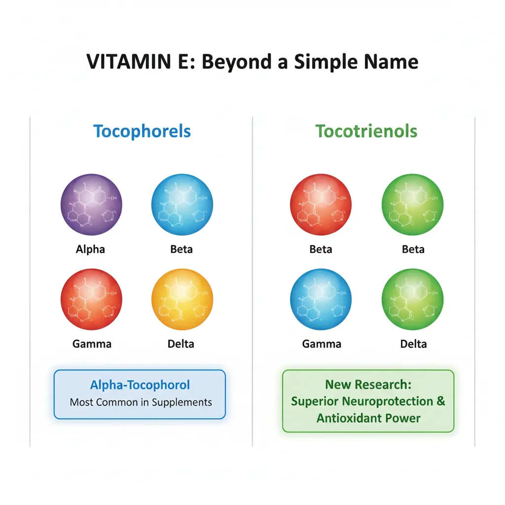 ساختار ویتامین E: فراتر از یک نام ساده