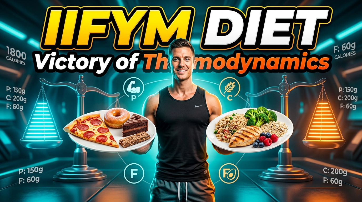 رژیم منعطف یا IIFYM (If It Fits Your Macros): پیروزی قانون ترمودینامیک