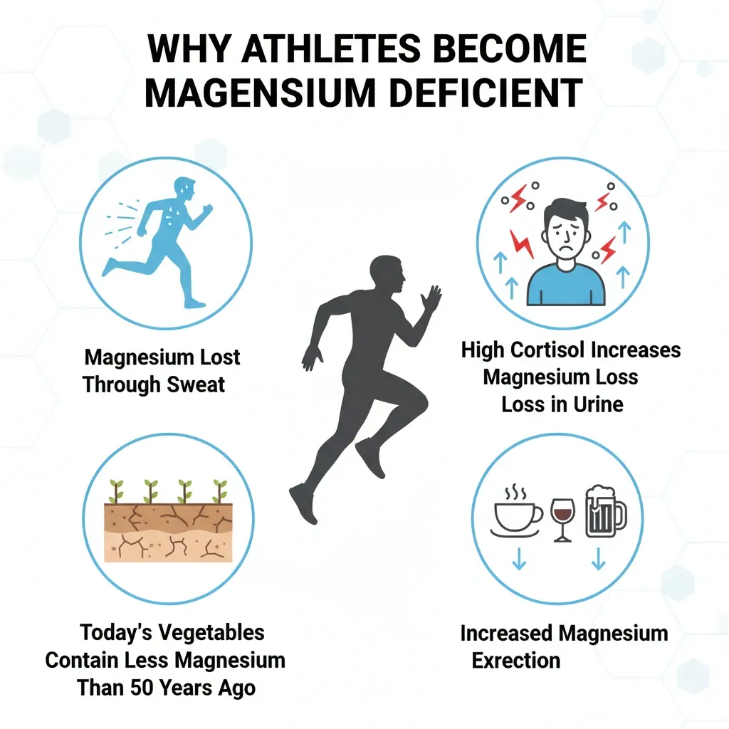 چرا ورزشکاران دچار «کمبود منیزیم» میشوند؟
