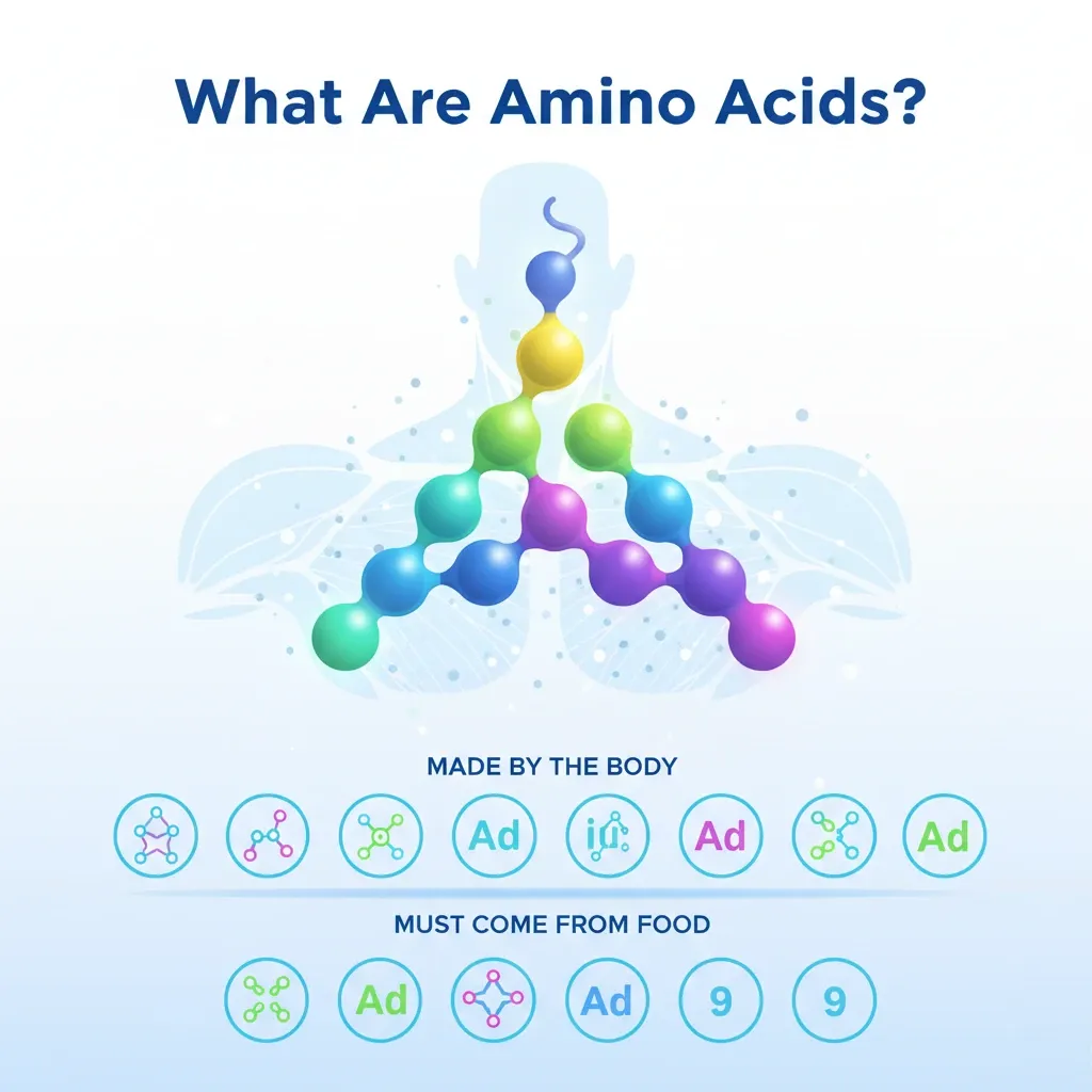 آمینو اسید چیست؟ (تعریف کوتاه و کاربردی)