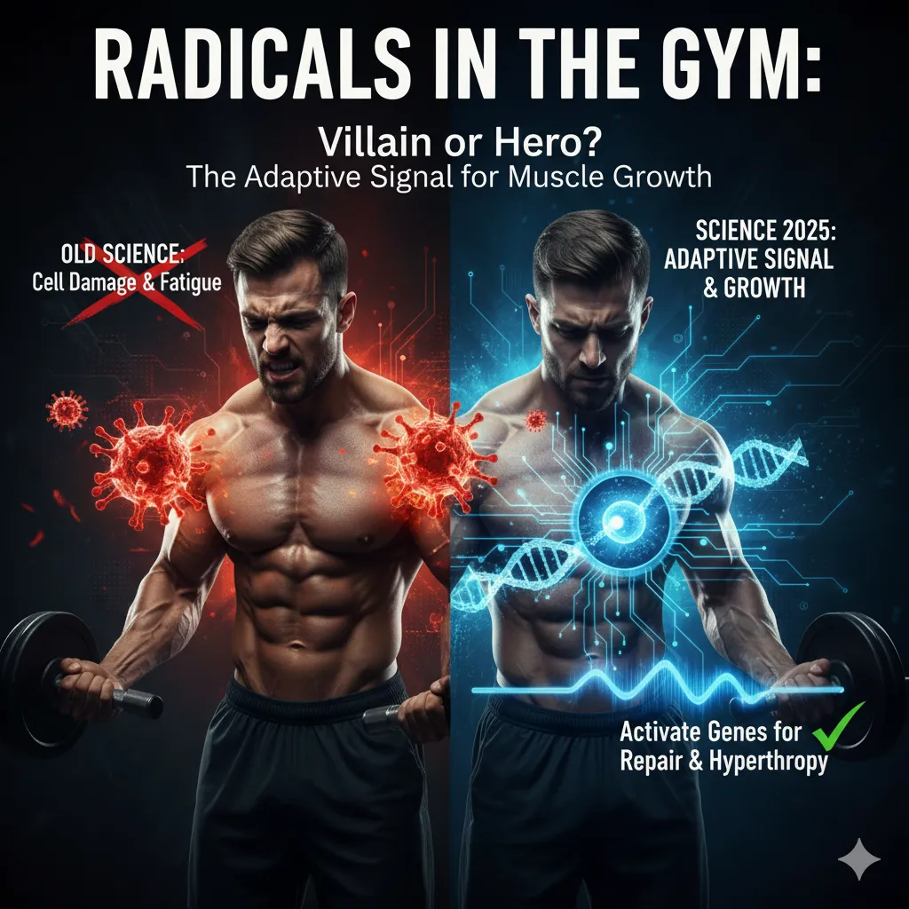  نقش رادیکال‌های آزاد در تمرین: شرور یا قهرمان؟