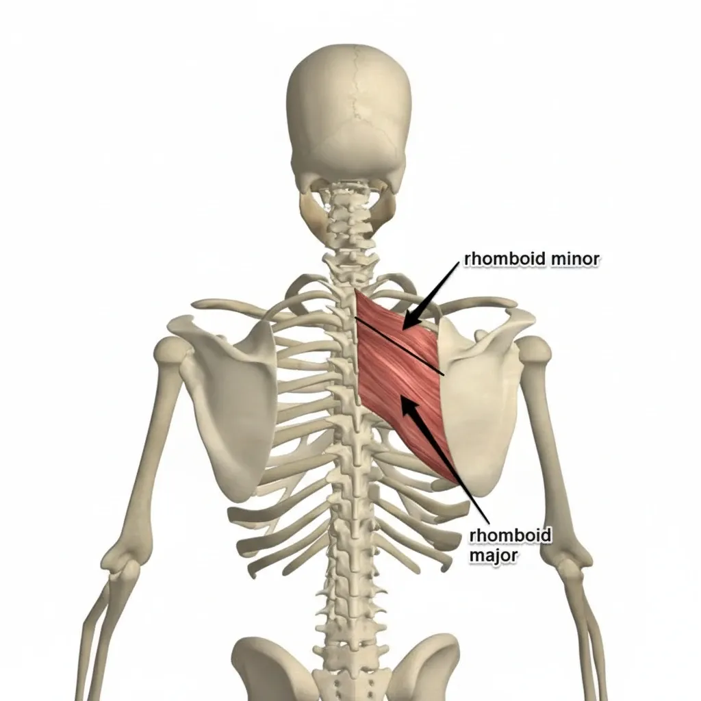 عضلات رومبوئید (Rhomboids - Major & Minor)