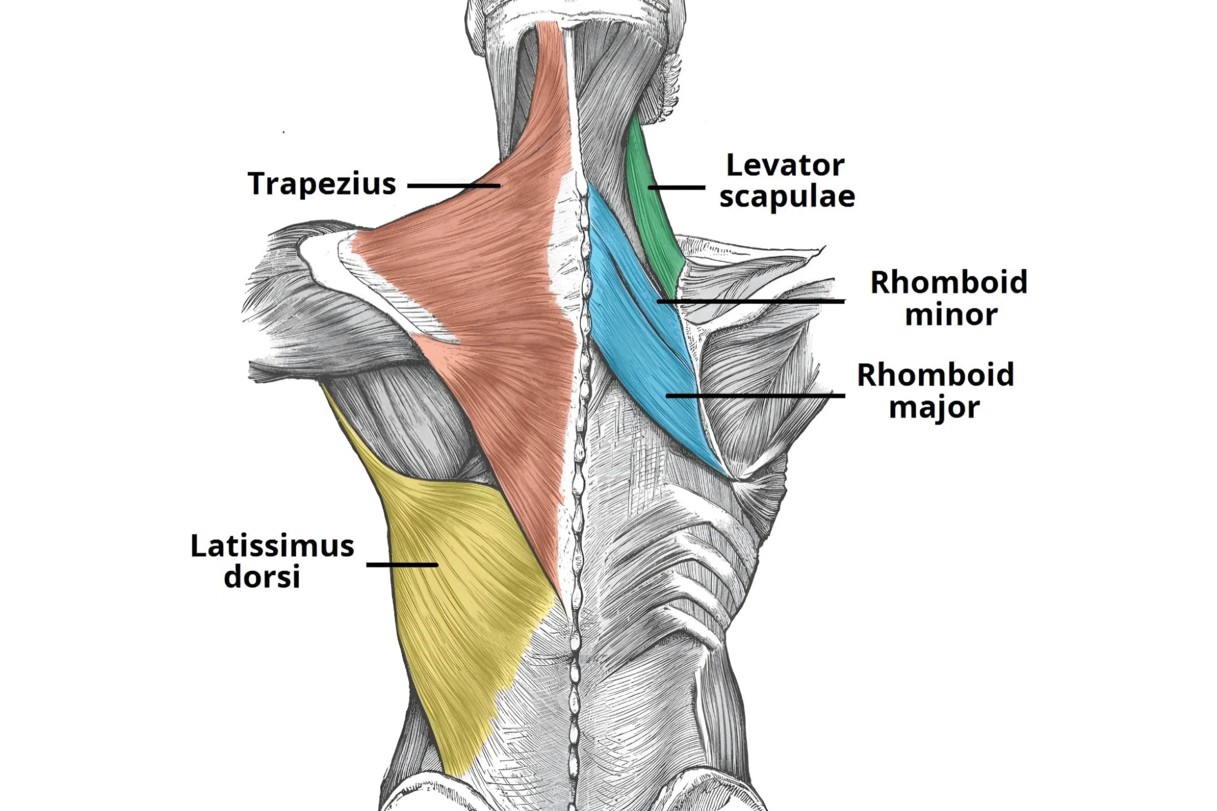 آناتومی و حرکت شناسی عضله ذوزنقه ای (Trapezius Muscle)