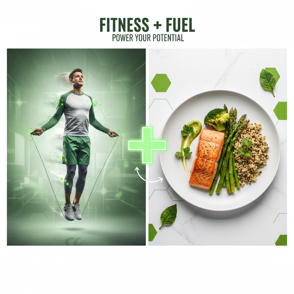 ارتباط تنگاتنگ تغذیه و ورزش برای تناسب اندام