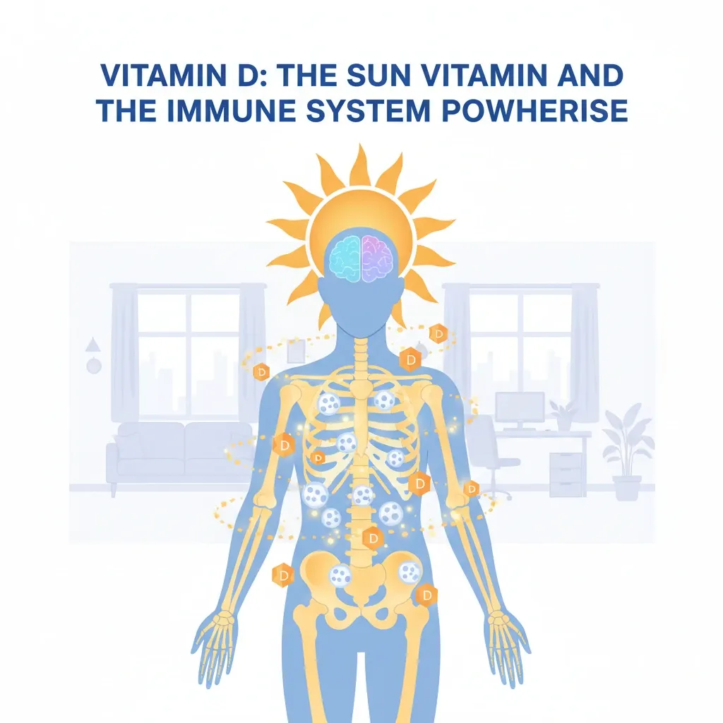 ویتامین D: فراتر از استخوان، ویتامین خورشید و ایمنی