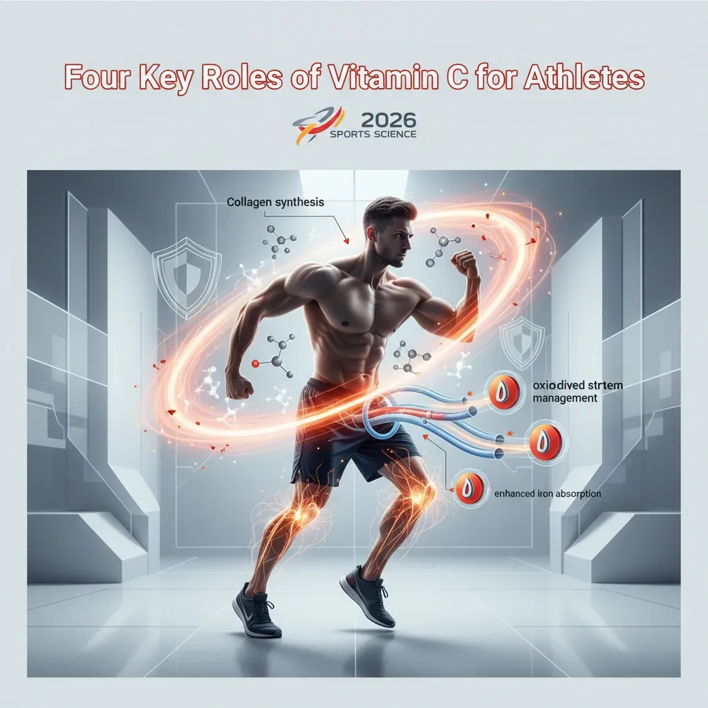 چهار نقش کلیدی ویتامین C برای یک بدن ورزشکار