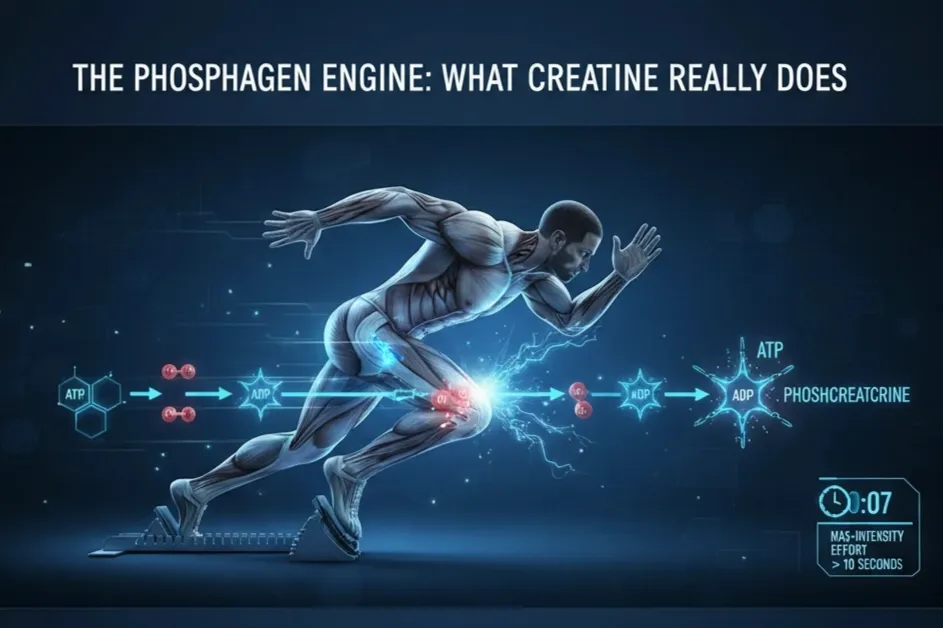 موتور فسفاژن: کراتین دقیقاً چه میکند؟
