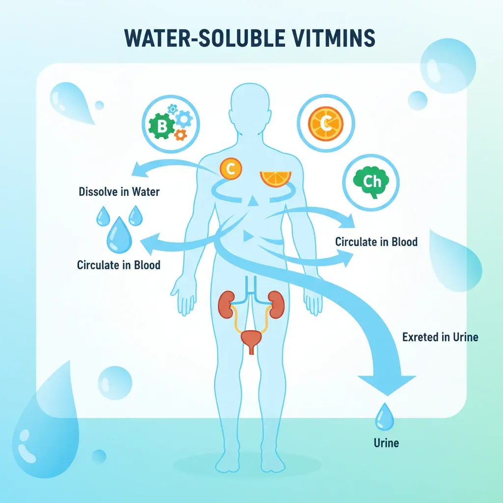 ویتامین های محلول در آب در رادیو تغذیه با کامیاب نوروزیان 