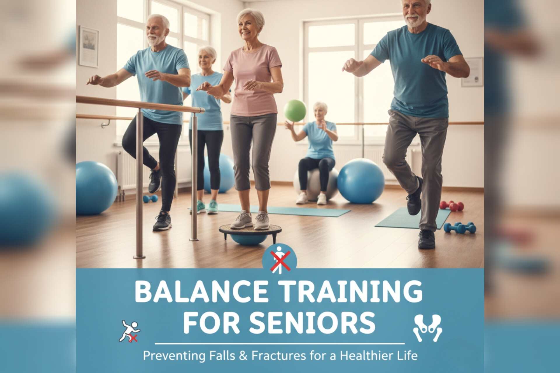 تمرینات تعادلی سالمندان؛ پیشگیری از شکستگی لگن و سقوط