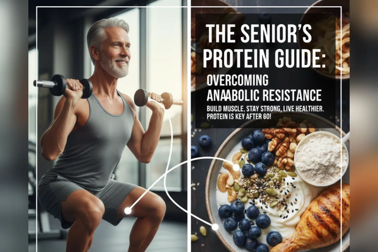 راهنمای جامع پروتئین در سالمندی؛ غلبه بر مقاومت آنابولیک با علم ۲۰۲6
