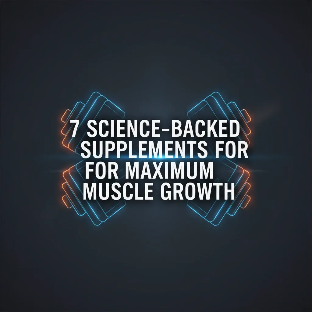 بهترین مکمل‌های عضله‌سازی ۲۰۲۶ | لیست ۷ مکمل علمی برای رشد حداکثری عضلات