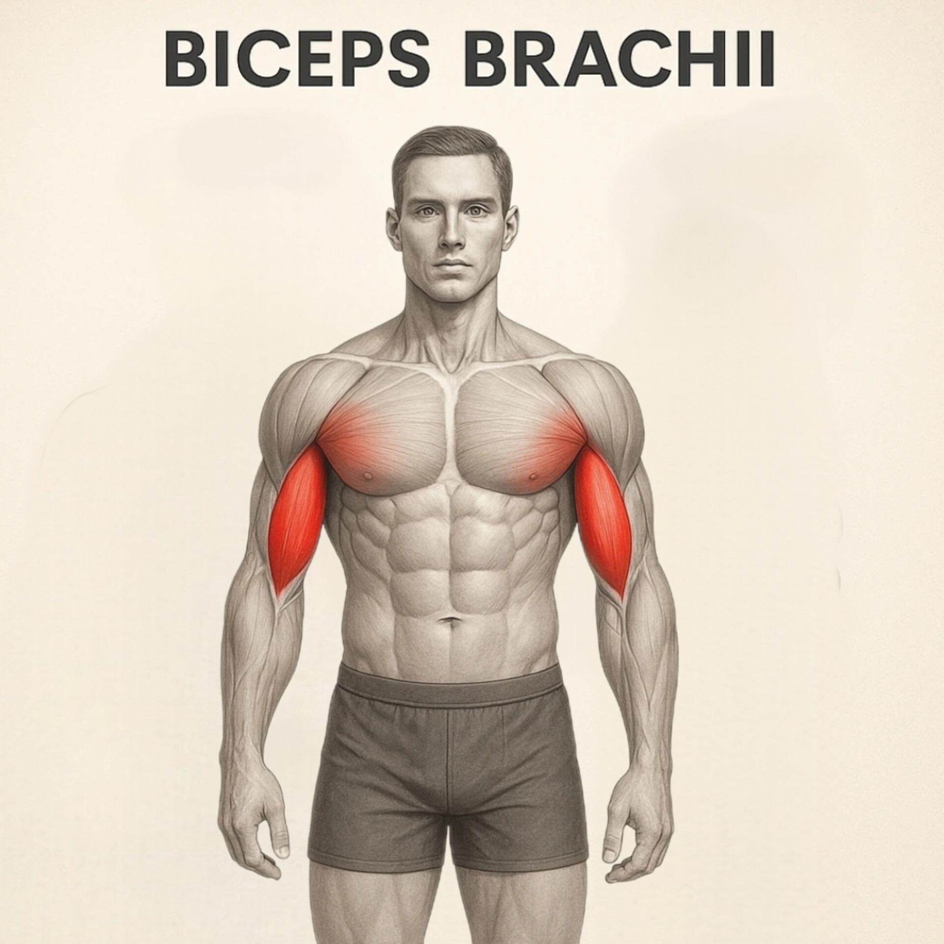 عضله دوسر بازویی (Biceps brachii muscle)