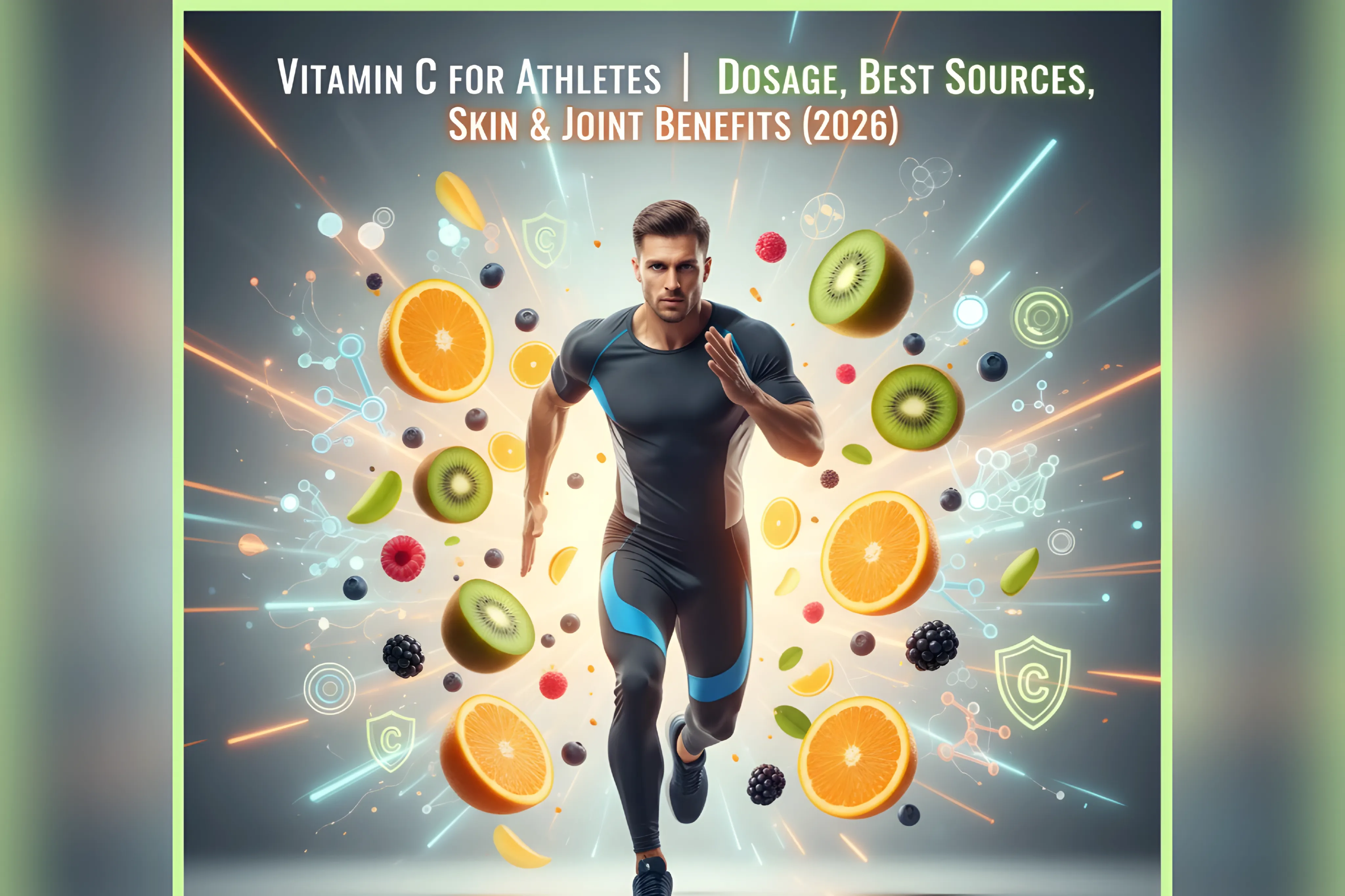 ویتامین C برای ورزشکاران | دوز مصرف، بهترین منابع و فواید برای پوست و مفاصل (۲۰۲۶)